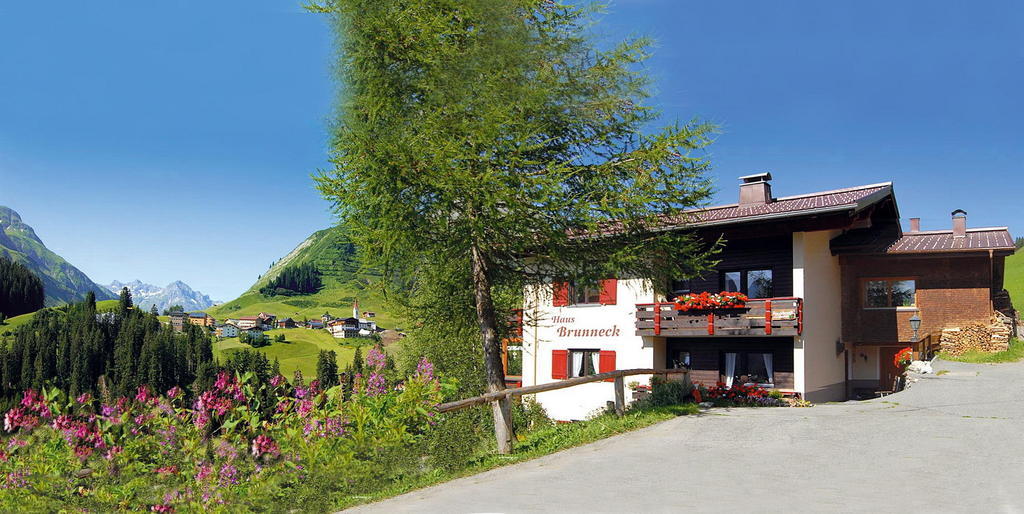 Haus Brunneck Lägenhet Warth  Exteriör bild